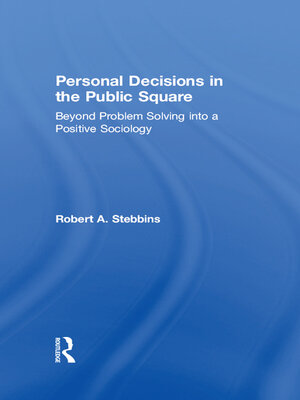 cover image of Personal Decisions in the Public Square
